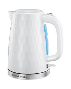 Russell Hobbs 26050 Plastic Kettle - Honeycomb White