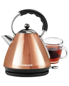 Cookworks Pyramid Kettle - Copper